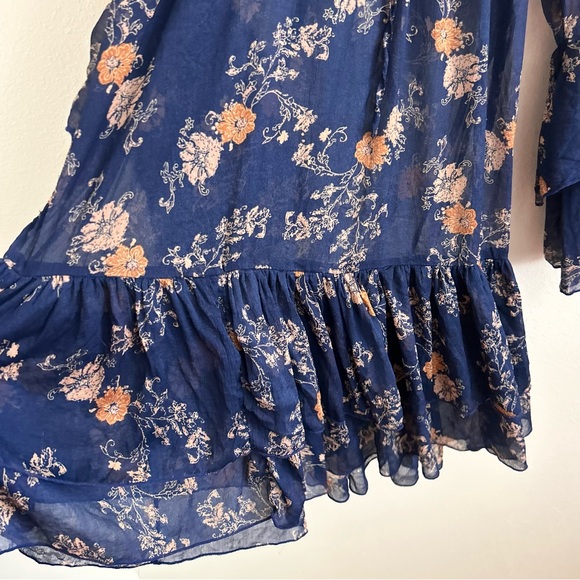 Free People ruffle chiffon dress - Picture 7 of 9